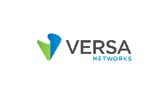 Logo of Versa Networks with blue and green elements.